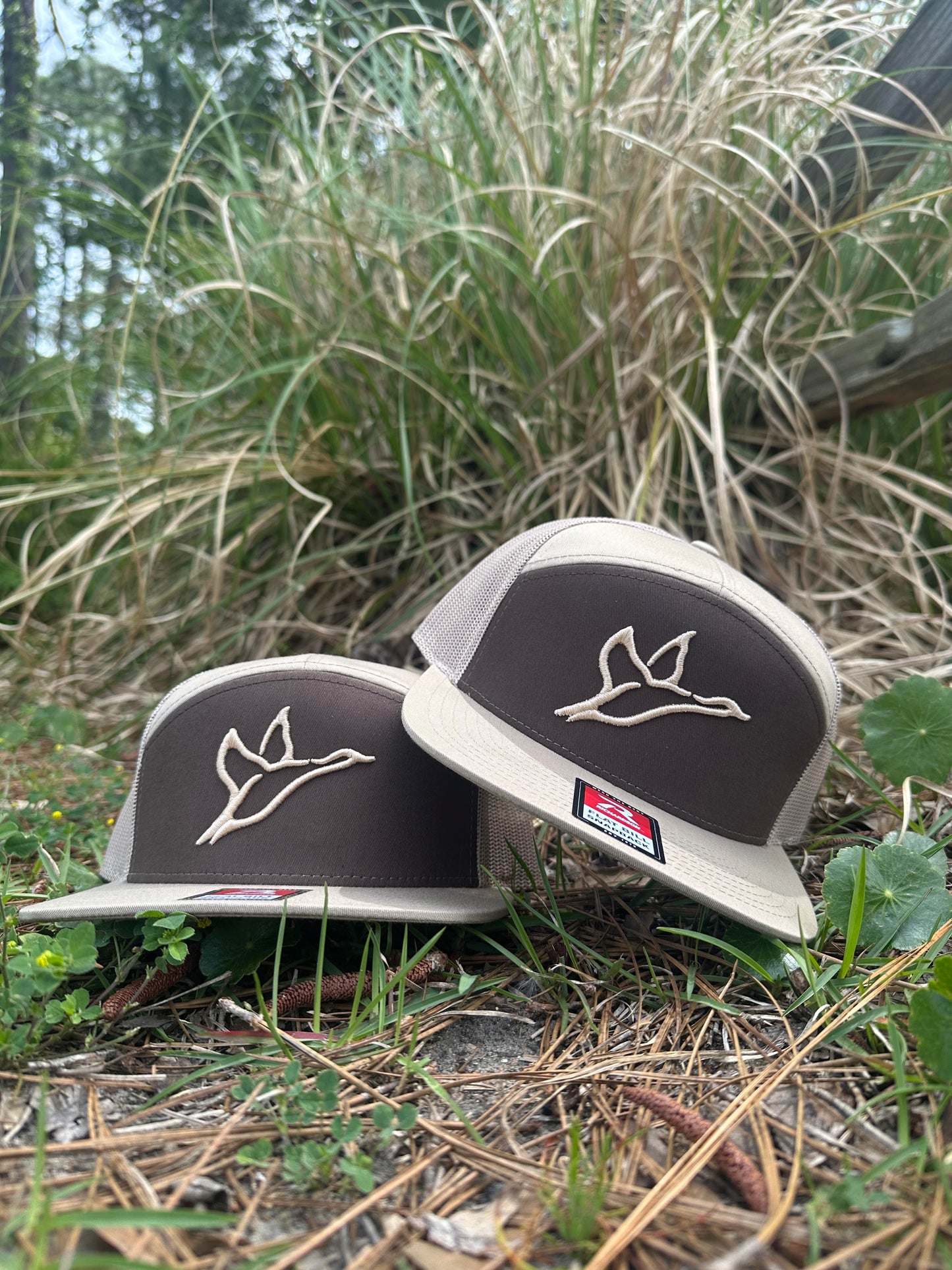 7 Panel Khaki/Coffee