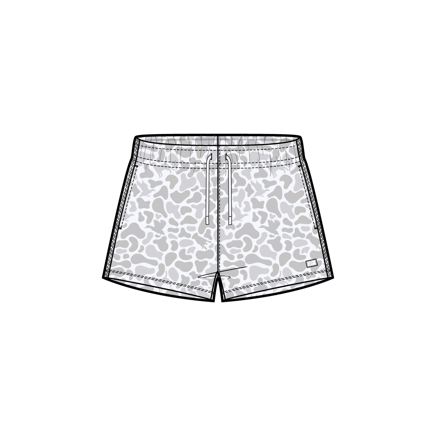 Women's CloudSoft Short | Ramadi Camo