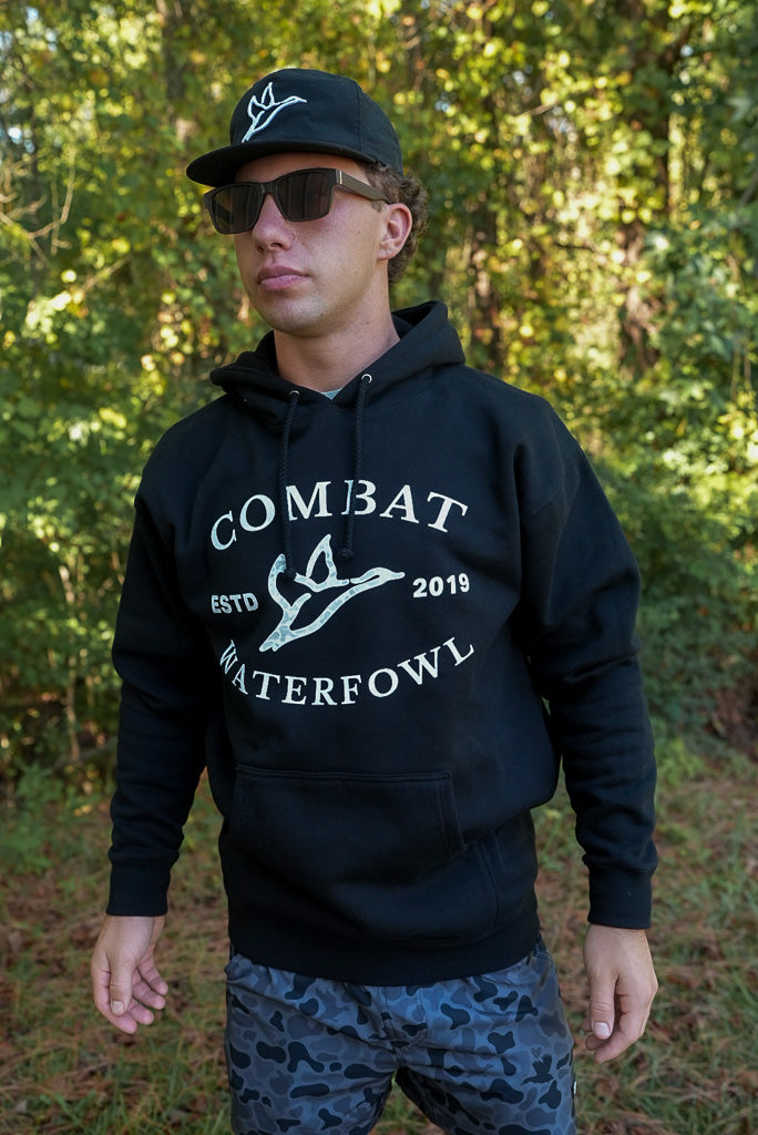 Heavyweight Hoodie | Black | Ramadi Camo