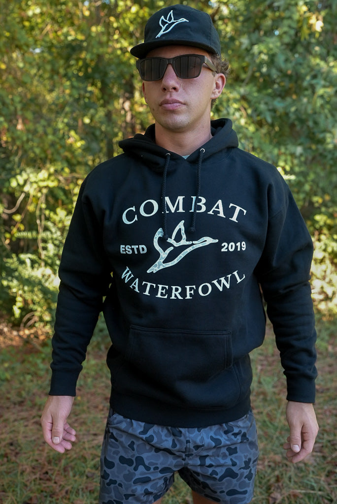 Heavyweight Hoodie | Black | Ramadi Camo