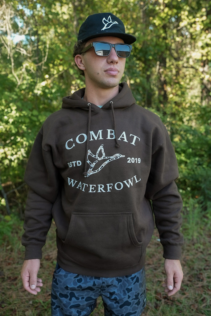 Heavyweight Hoodie | Brown | Mosul Camo