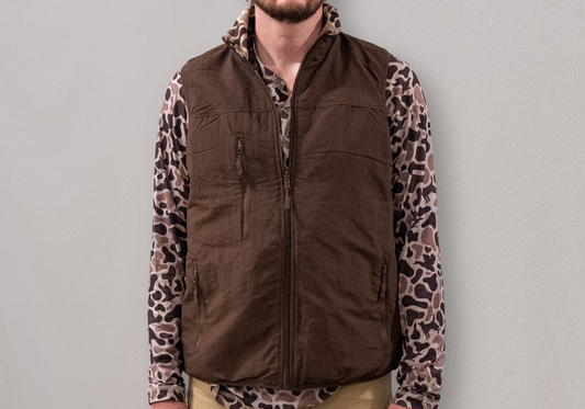 Flyway Fleece Vest | Fleece Reversible | Mosul Camo