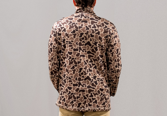 NODAK 1/4 Zip | Waffle Fleece | Mosul Camo