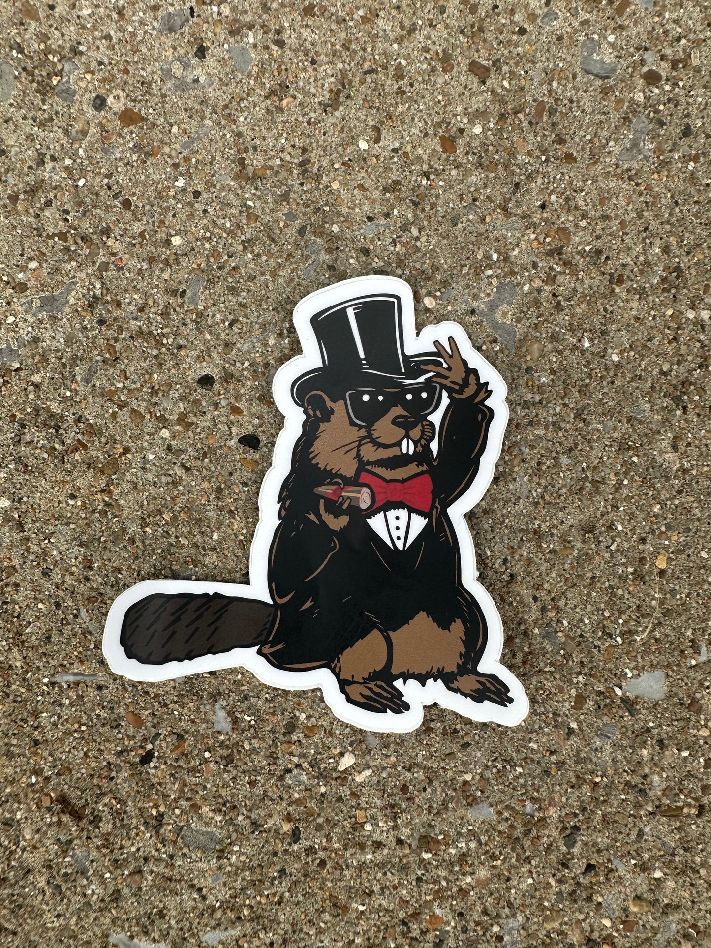Beaver Sticker