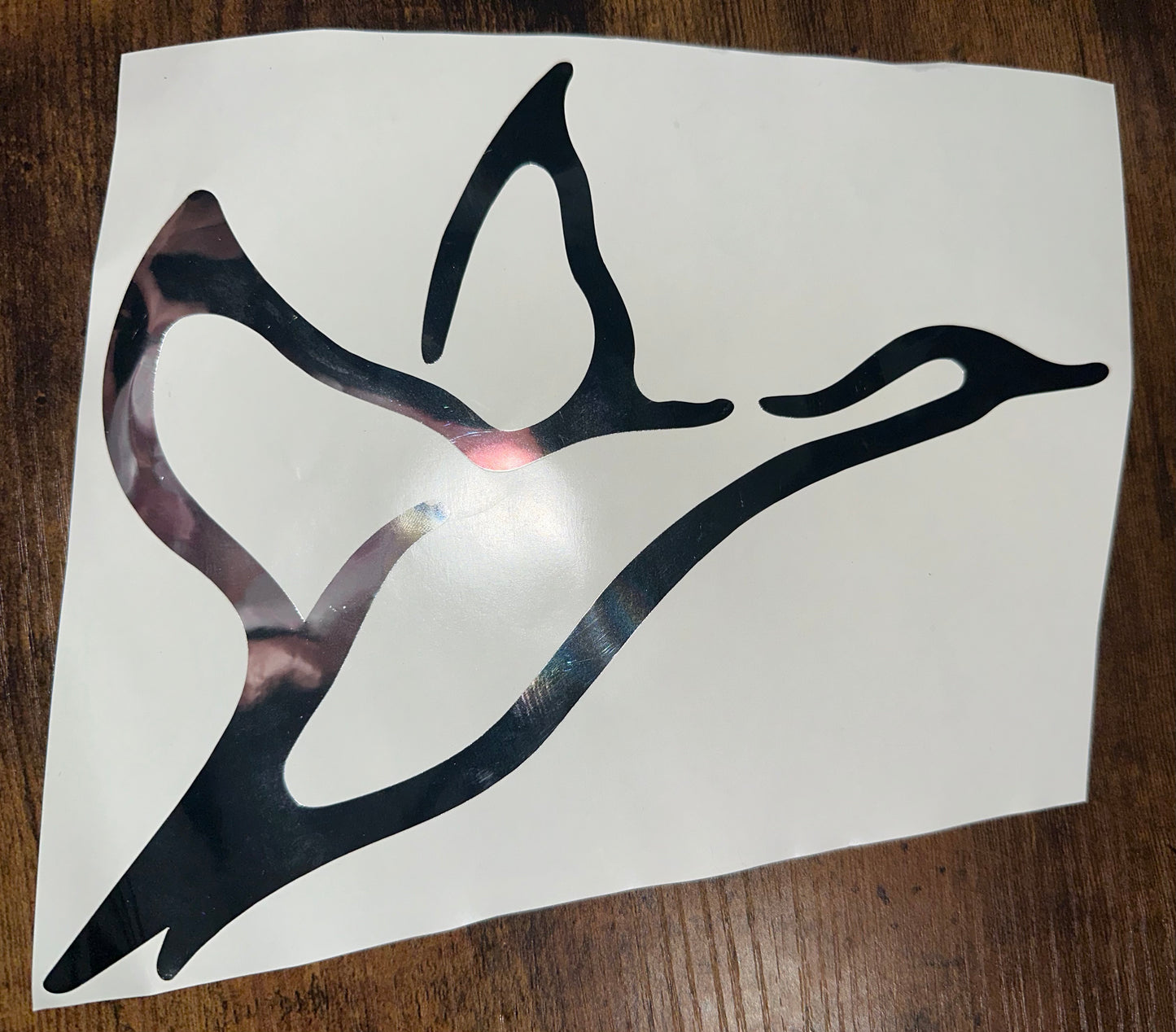 9” Chrome Icon Decal