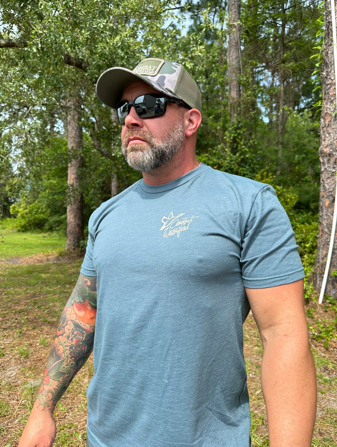 Committed Camo Icon Tee