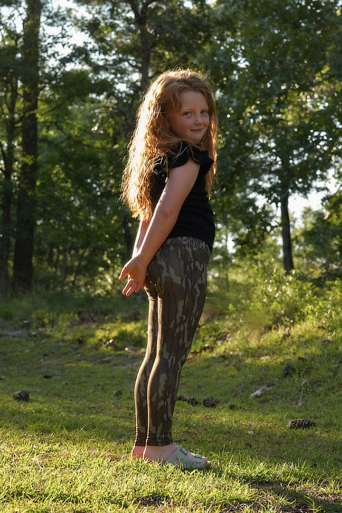 Little Haven Legging | Mossy Oak Bottomland Camo