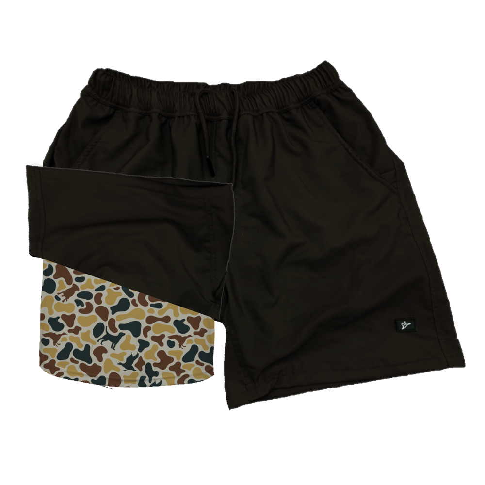 Camo running shorts sales