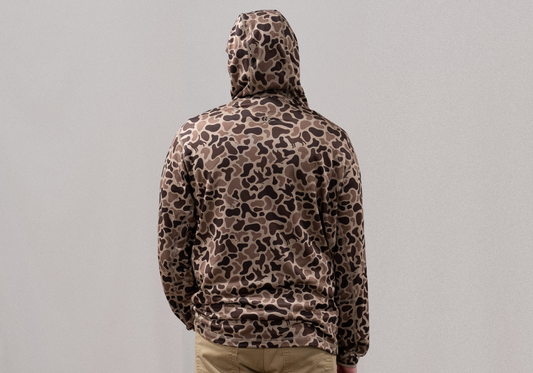NODAK Hooded Jacket | Waffle Fleece | Mosul Camo