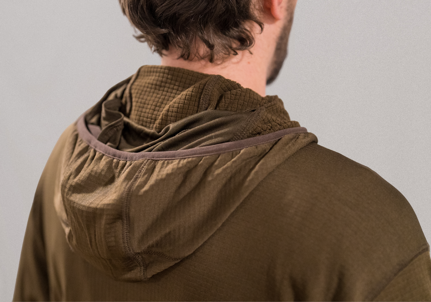 NODAK Hooded Jacket | Waffle Fleece | River Bed