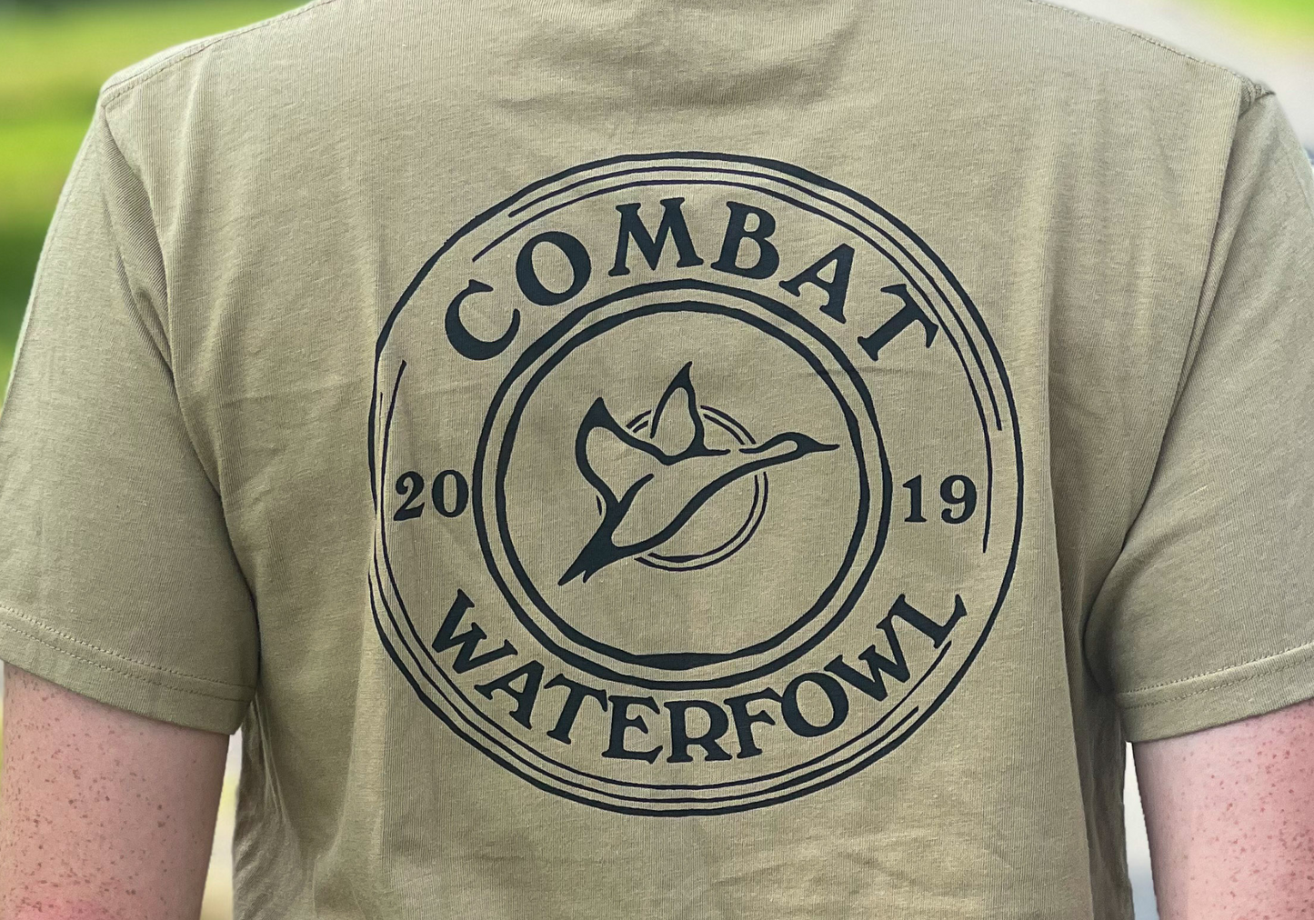 Shotgun Shell Logo Tee | Khaki