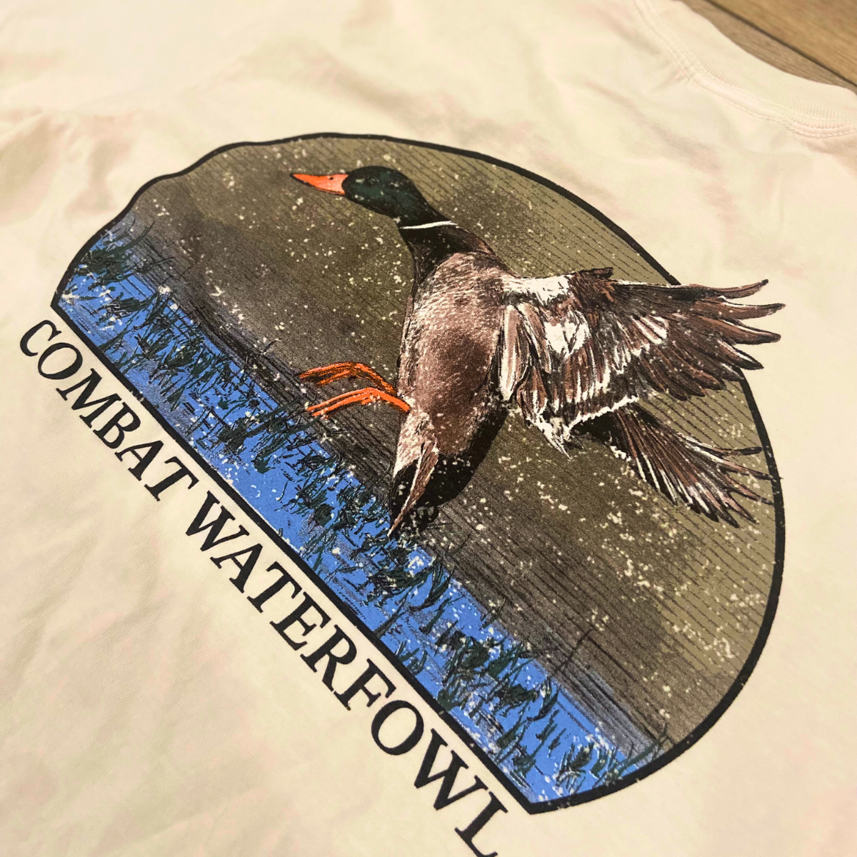Brushline Mallard Tee-Combat Waterfowl