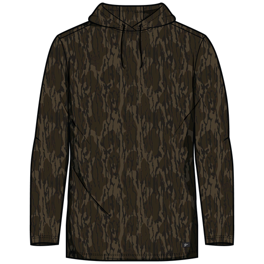 Lightweight Performance Hoodie | Mossy Oak Bottomland Camo