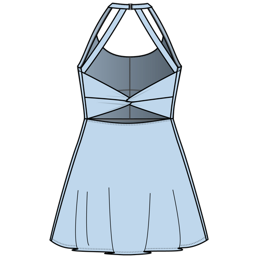 Delta Active Dress | Icewater