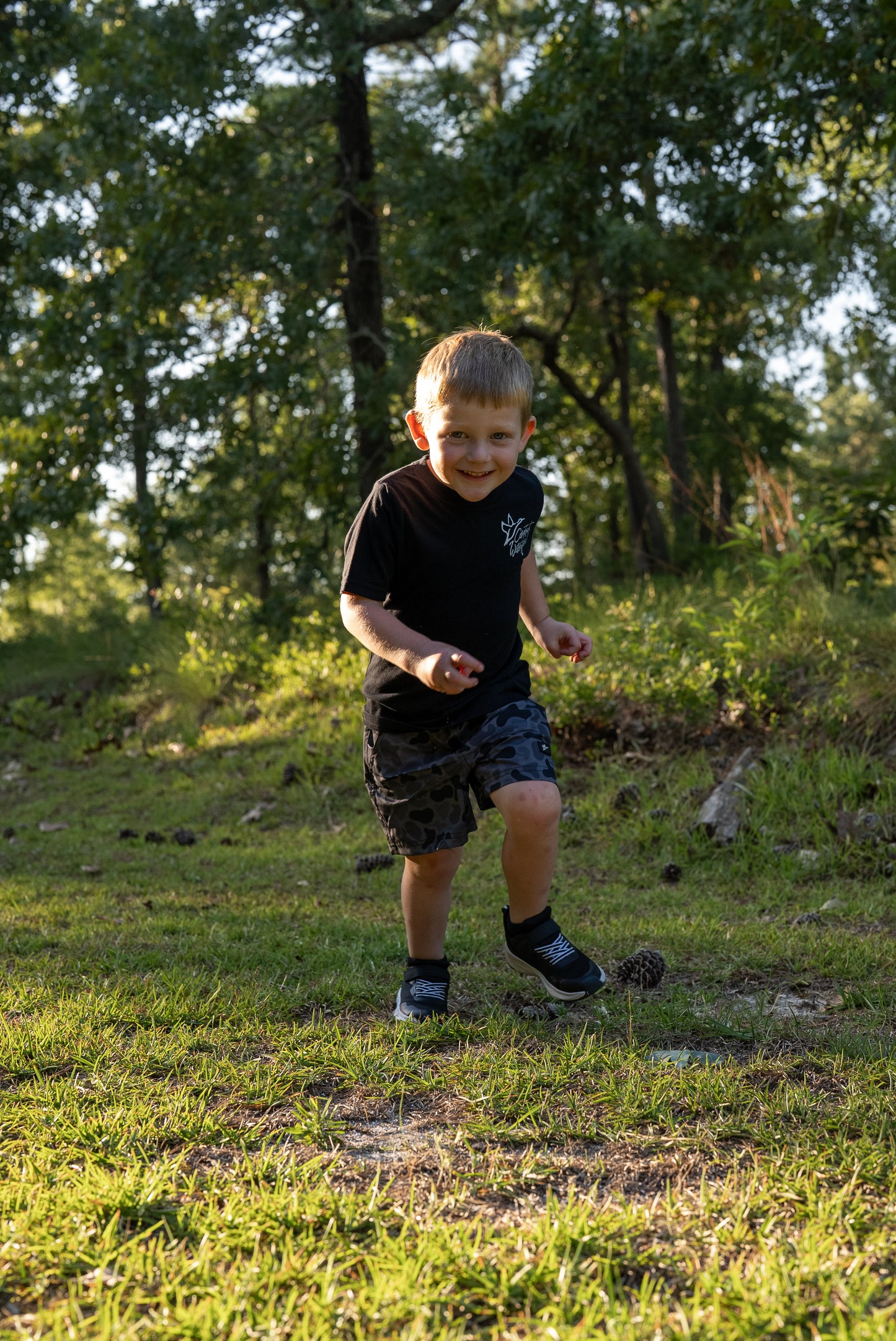 5.5" Youth Volley Short with Belt Loops | Kandahar Camo