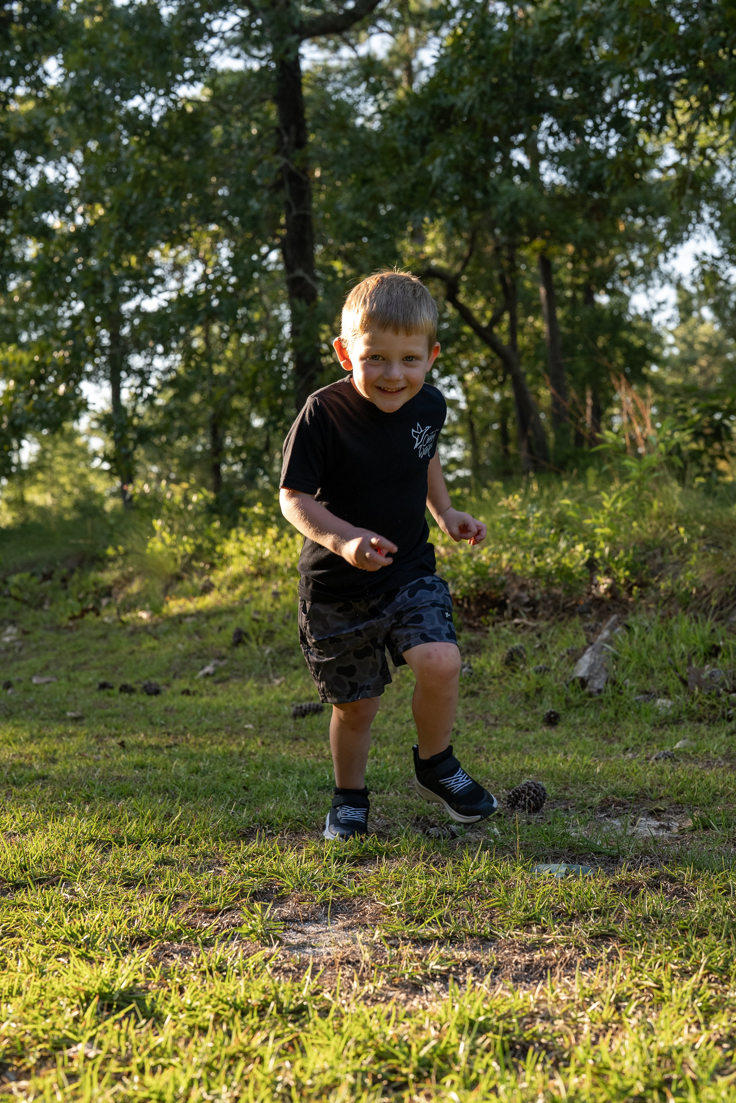 5.5" Youth Volley Short with Belt Loops | Kandahar Camo