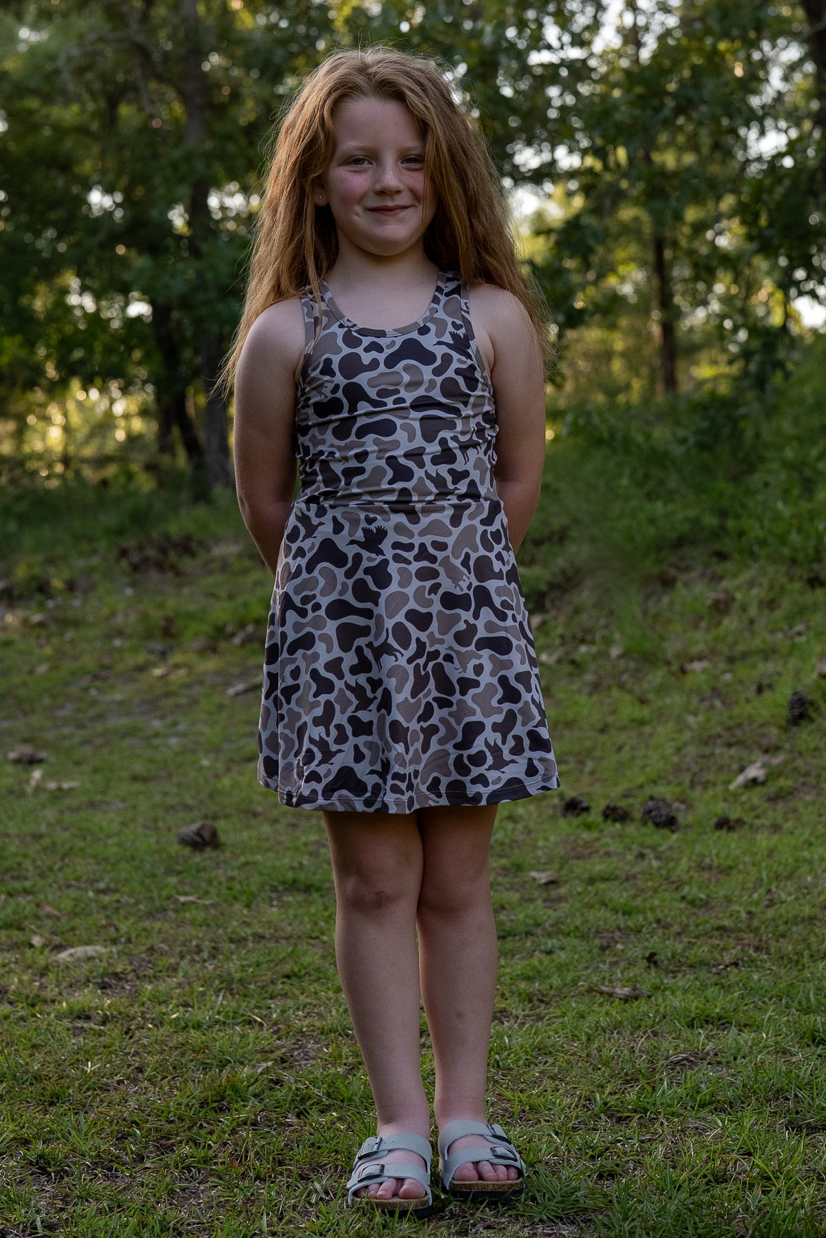 Little Delta Active Dress | Mosul Camo