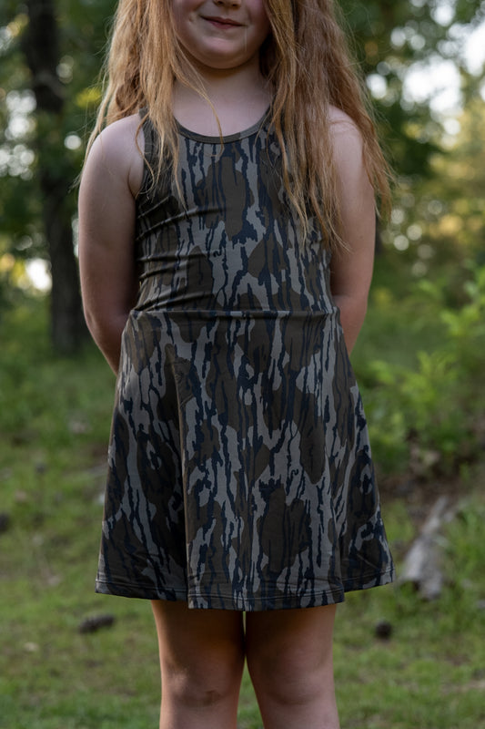 Little Delta Active Dress | Mossy Oak Bottomland Camo