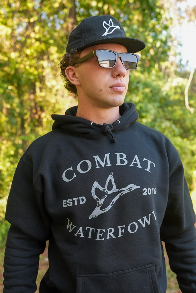 Heavyweight Hoodie | Black | Kandahar Camo