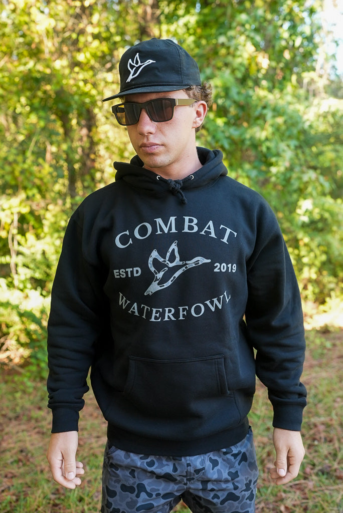 Heavyweight Hoodie | Black | Kandahar Camo