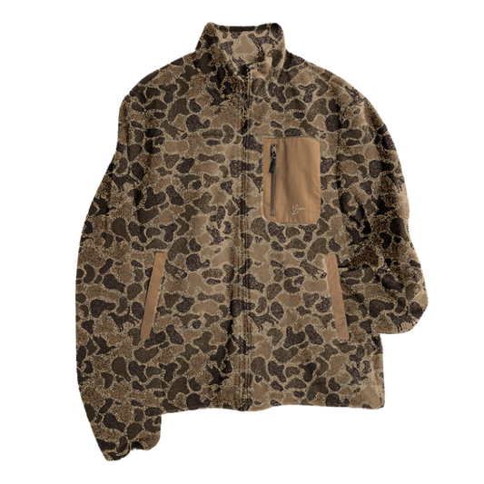 Flyway Fleece Jacket | Fleece Reversible | Mosul Camo