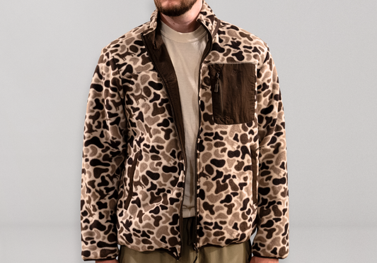 Flyway Fleece Jacket | Reversible | Mosul Camo