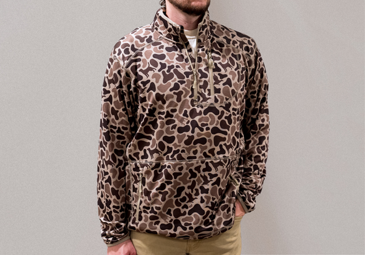 NODAK 1/4 Zip | Waffle Fleece | Mosul Camo