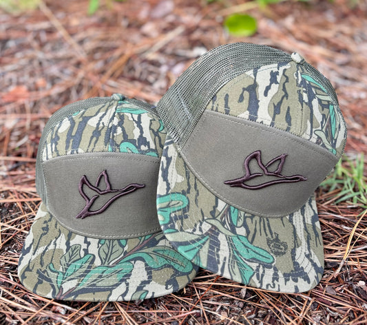 7 Panel Greenleaf/Olive Hat