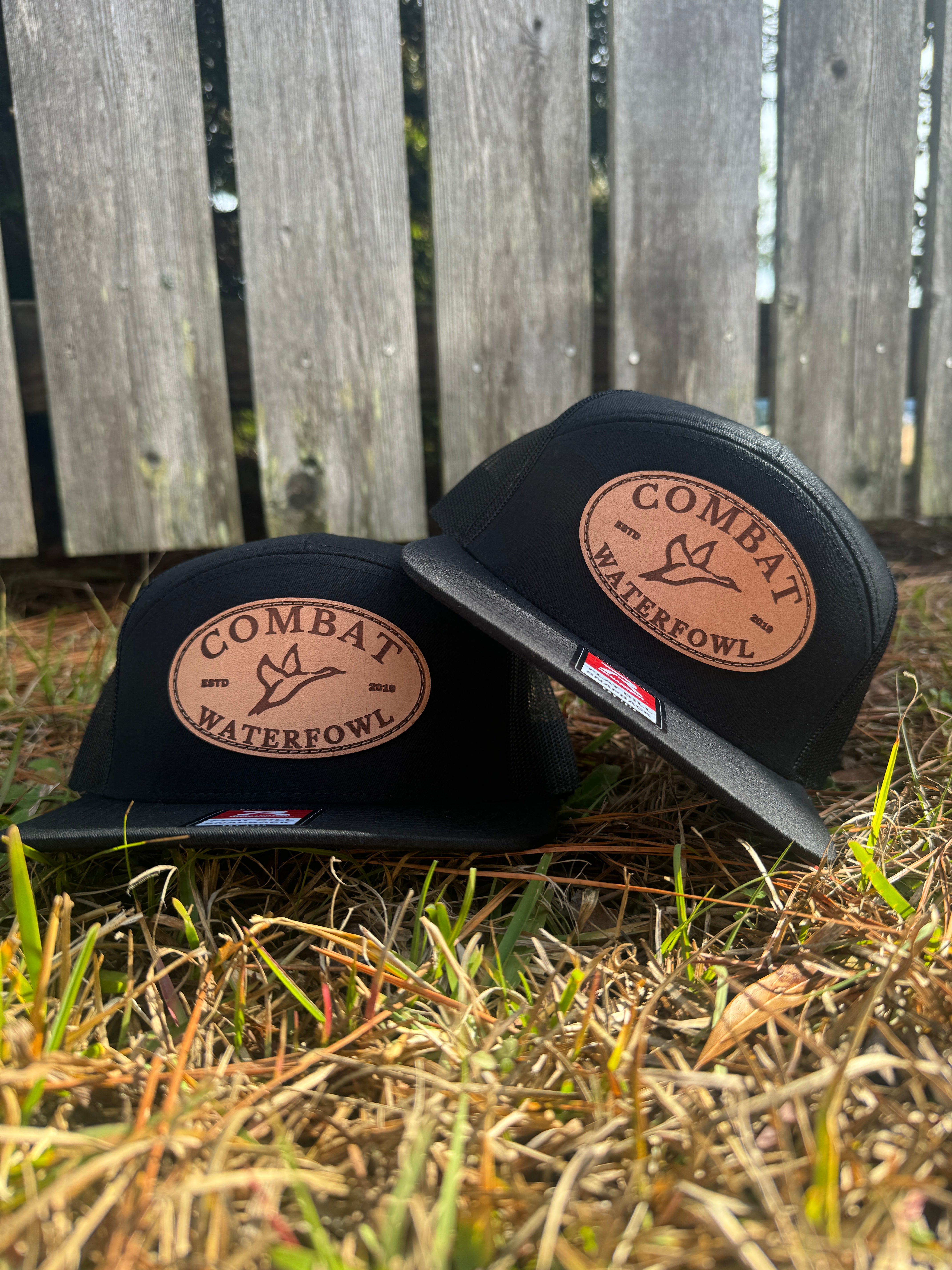7 Panel Black Hat | Legacy Patch-Combat Waterfowl