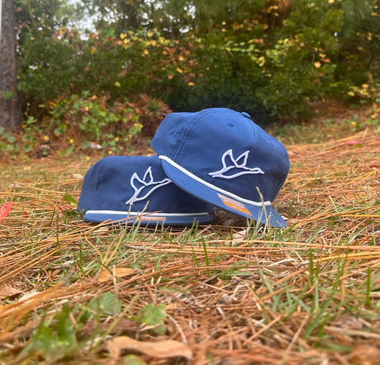 Icon Grandpa Hat Blue/White