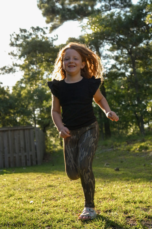 Little Haven Legging | Mossy Oak Bottomland Camo