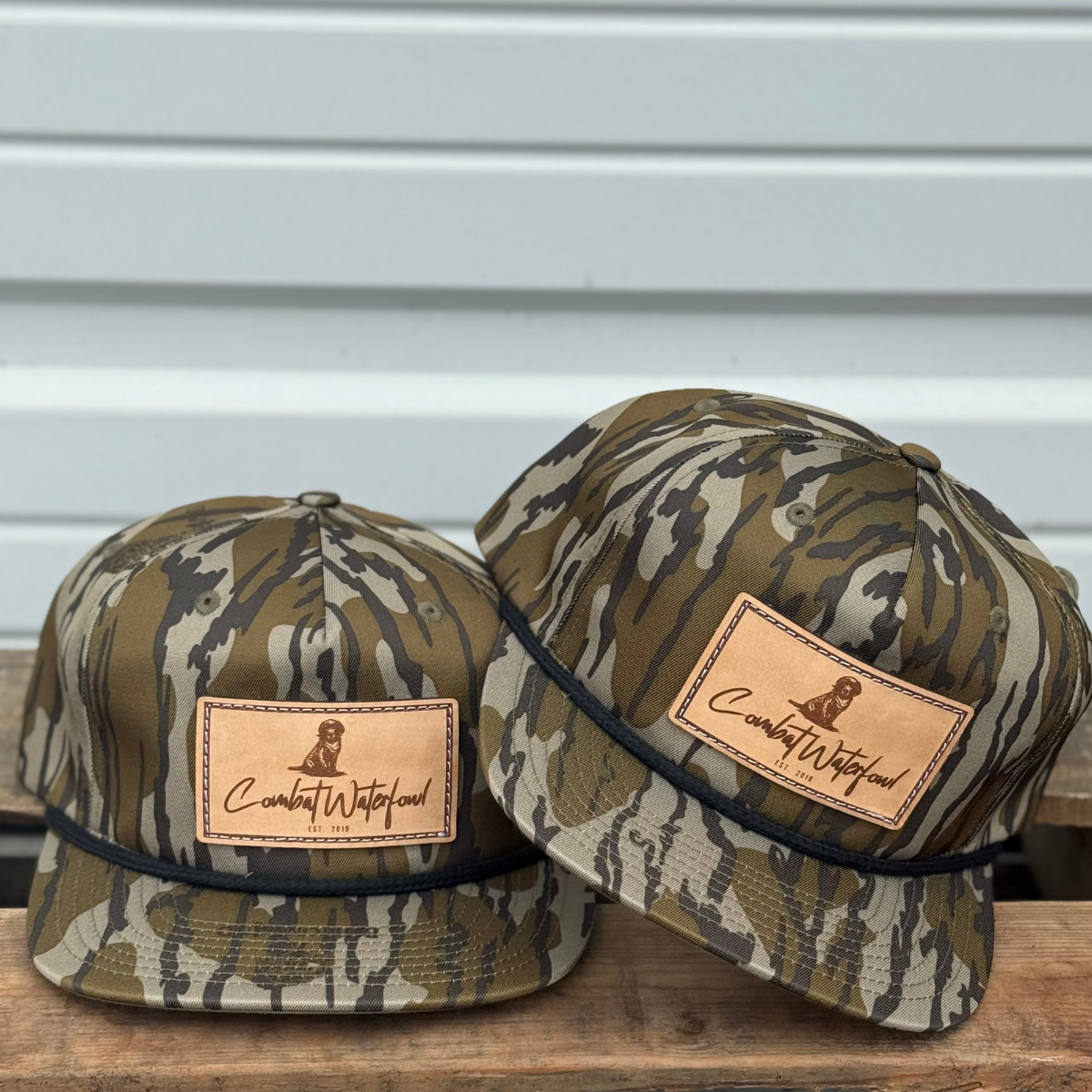 Grandpa Rope Hat in Bottomland Camo | Lab Patch