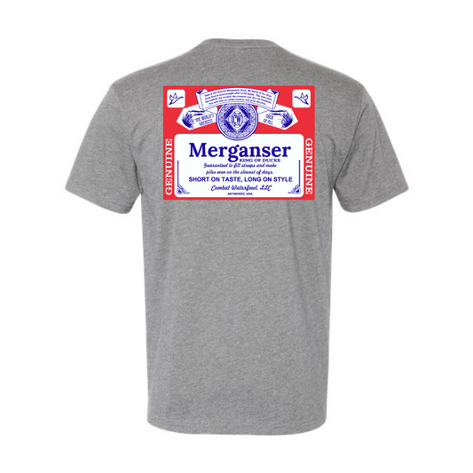 Merganser Beer Label Tee