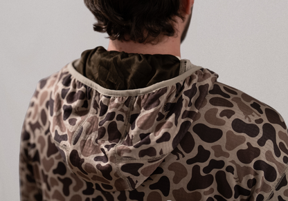 NODAK Hooded Jacket | Waffle Fleece | Mosul Camo