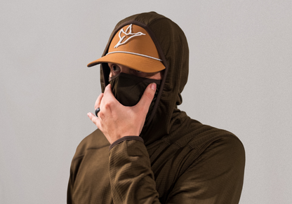 NODAK Hooded Jacket | Waffle Fleece | River Bed