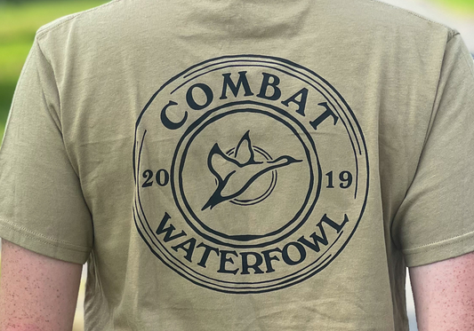 Shotgun Shell Logo Tee | Khaki