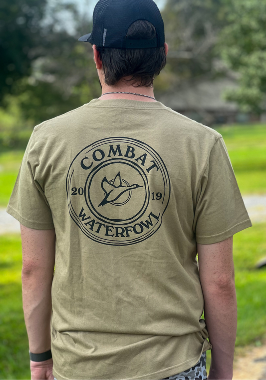 Shotgun Shell Logo Tee | Khaki