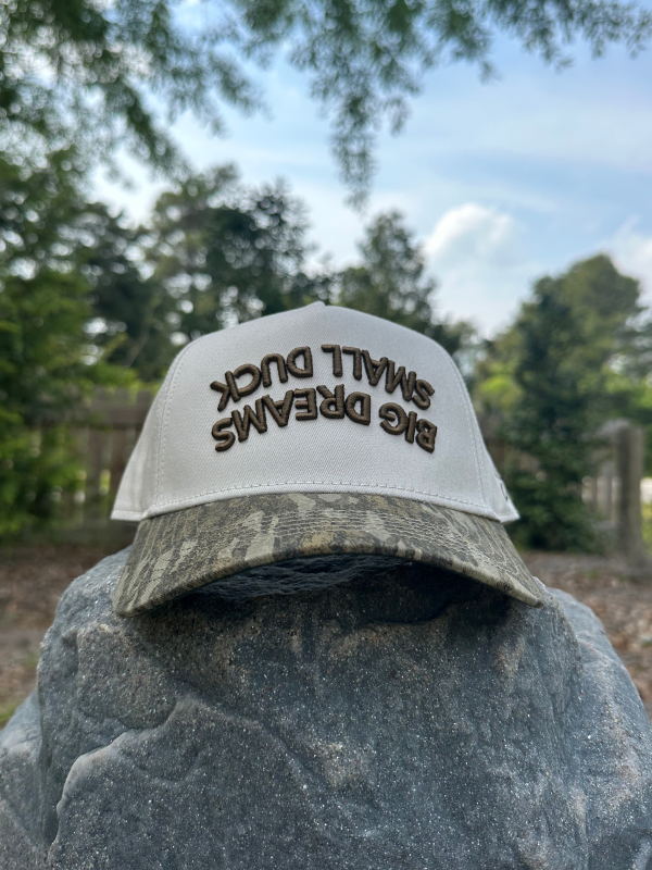 Small Ducks Big Dreams | Mossy Oak Original Bottomland EA5Y Hybrid Hat-Combat Waterfowl