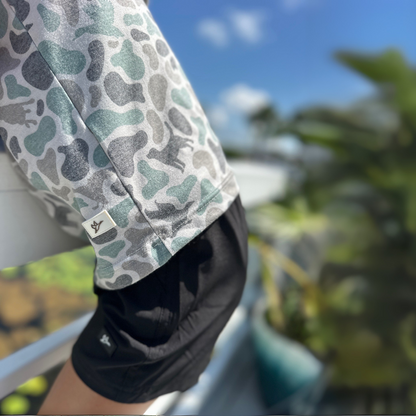 Youth Hooded Performance Shirt | Diyala Camo