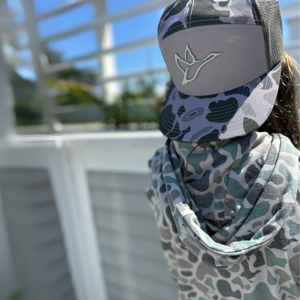 Youth Hooded Performance Shirt | Diyala Camo