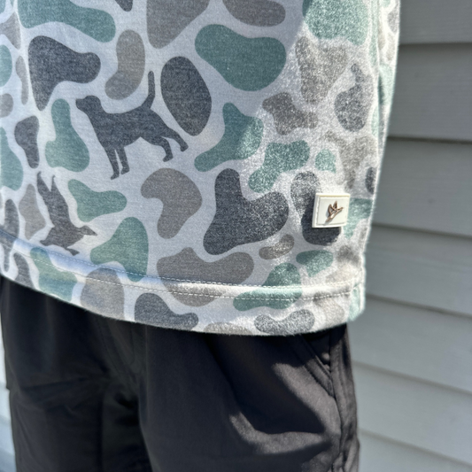Youth Hooded Performance Shirt | Diyala Camo
