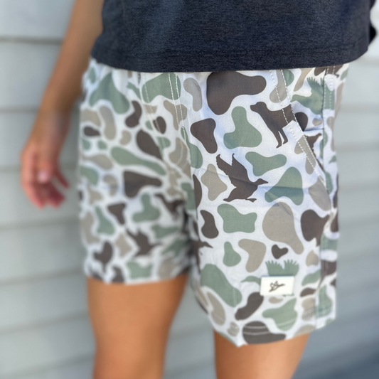 5.5" Youth Volley Short | Diyala Camo