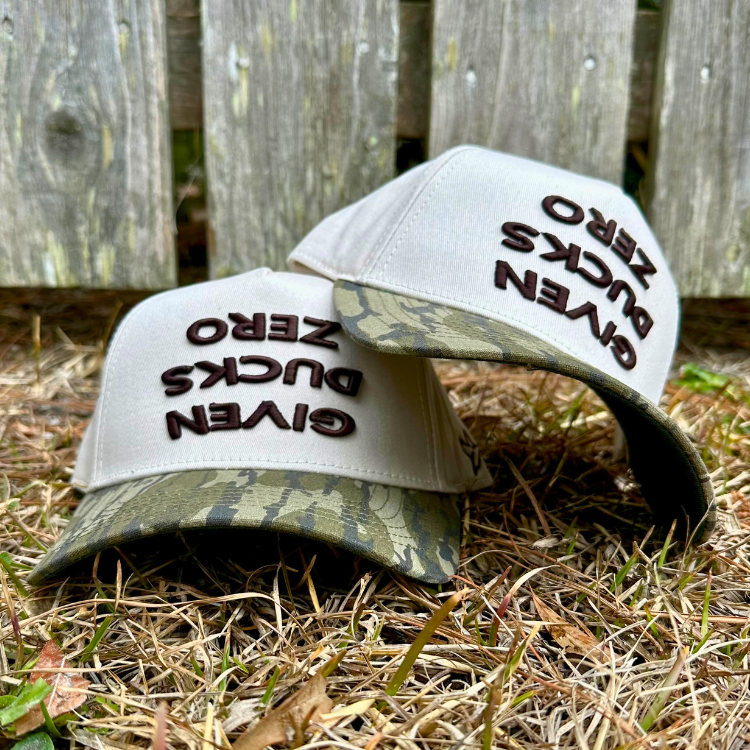 Zero Ducks Given | Mossy Oak Original Bottomland EA5Y Hybrid Hat-Combat Waterfowl