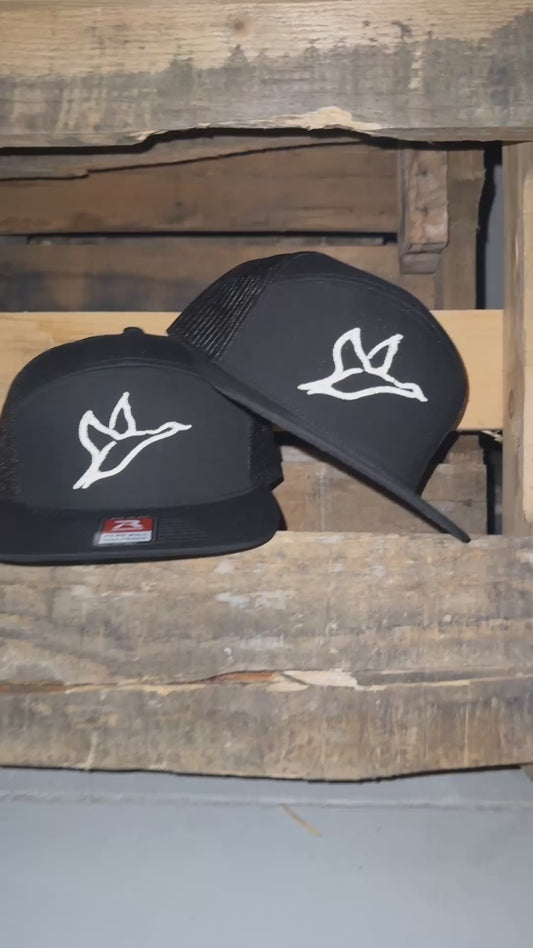 7 Panel Black | Reflective Icon