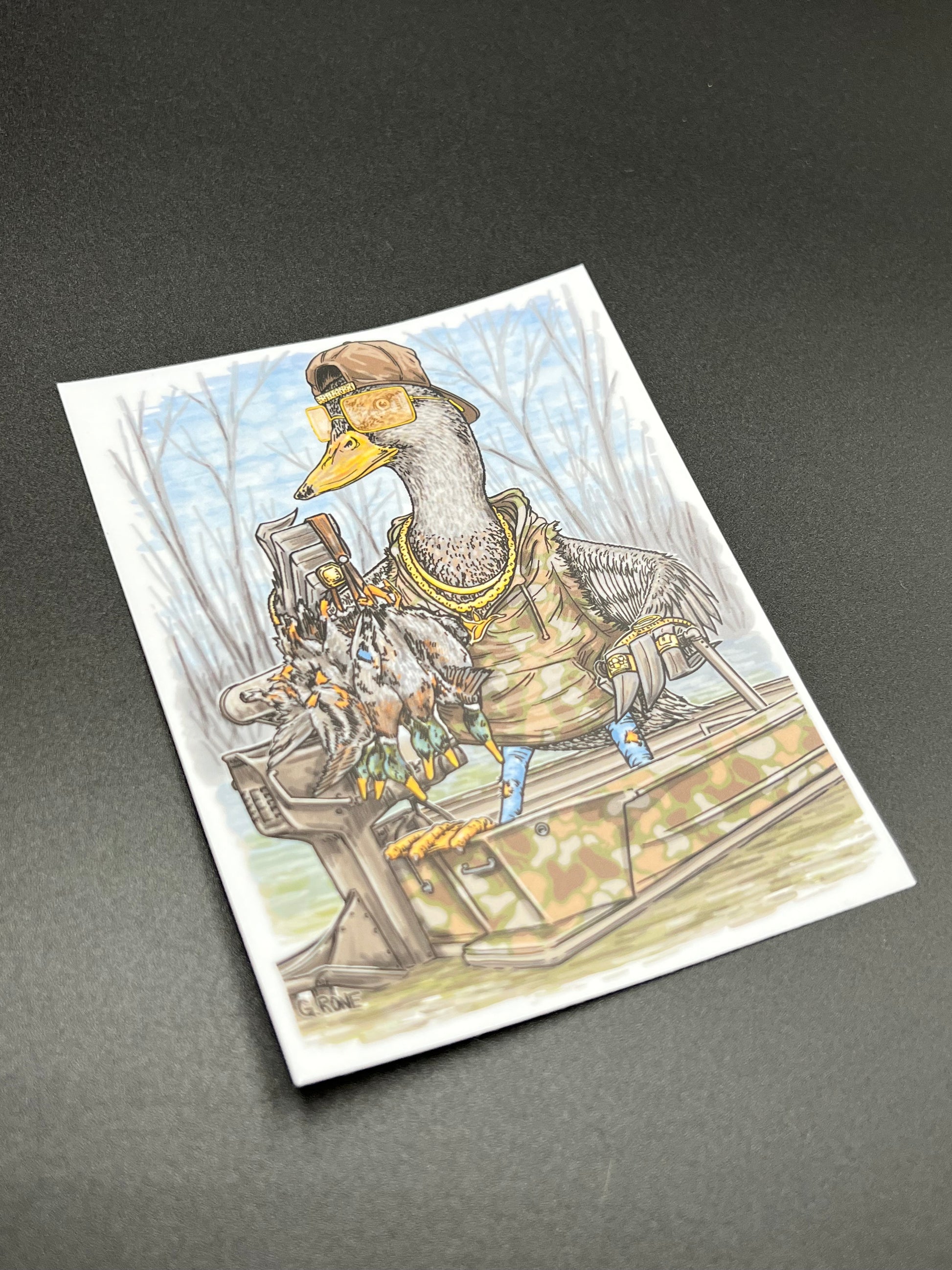 Deep Woods Dolph Sticker Combat Waterfowl